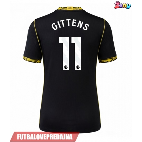 Lacne Ženy Futbalové dres Chelsea Jamie Gittens #11 2026-27 Krátky Rukáv - Preč
